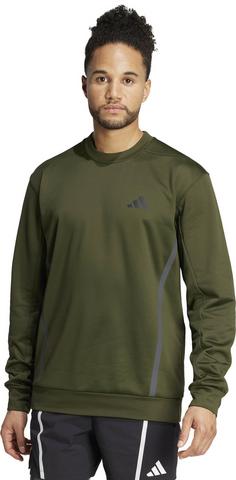 Rückansicht von adidas Sweatshirt Herren night cargo