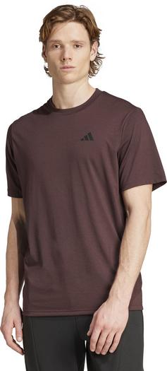 Rückansicht von adidas D4T T-Shirt Herren shadow brown