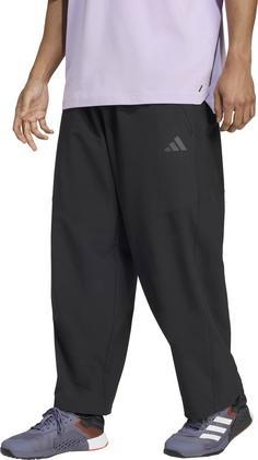 Rückansicht von adidas POWER Trainingshose Herren black