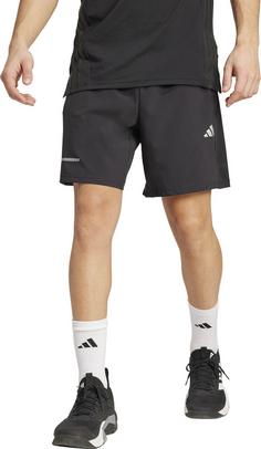 Rückansicht von adidas TR ESS Funktionsshorts Herren black