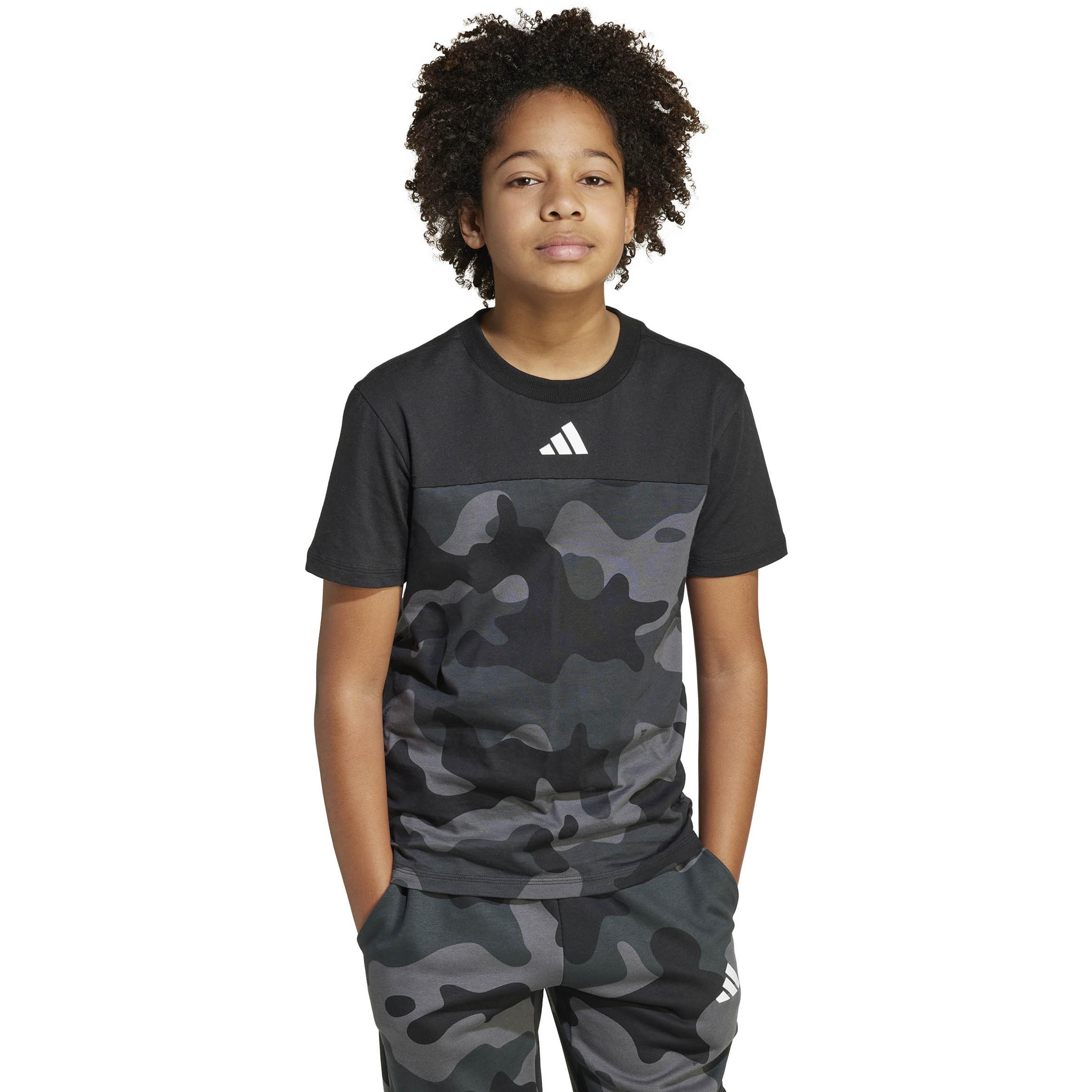 Thumbnail - adidas ESSENTIALS CAMO T-Shirt Jungen