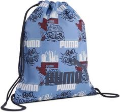 PUMA PHASE AOP Turnbeutel Kinder cool blue-mid ies aop
