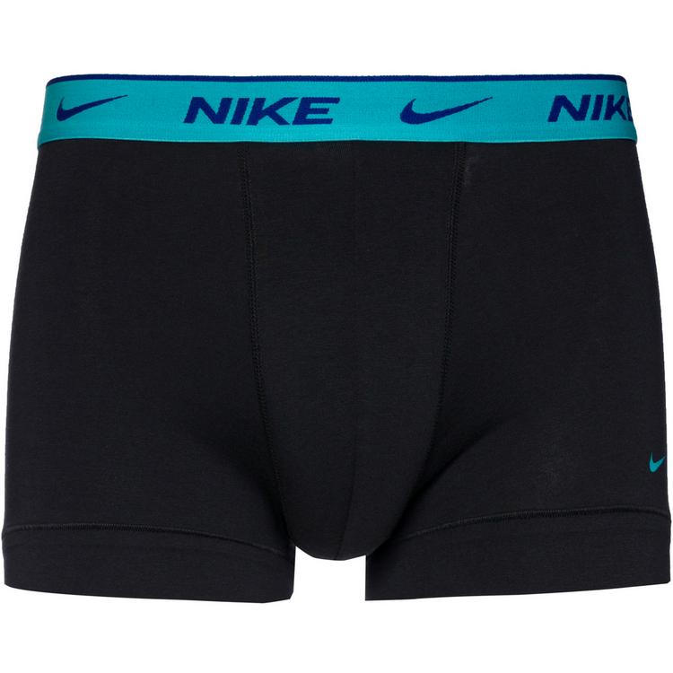 Nike Nike EVERYDAY COTTON STRETCH Unterhose Herren - black-glacier blue-denim turquoise-black - 0 | SportScheck