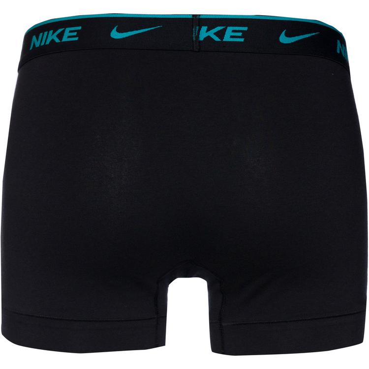 Nike Nike EVERYDAY COTTON STRETCH Unterhose Herren - black-glacier blue-denim turquoise-black - 4 | SportScheck