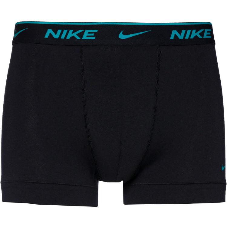 Nike Nike EVERYDAY COTTON STRETCH Unterhose Herren - black-glacier blue-denim turquoise-black - 3 | SportScheck