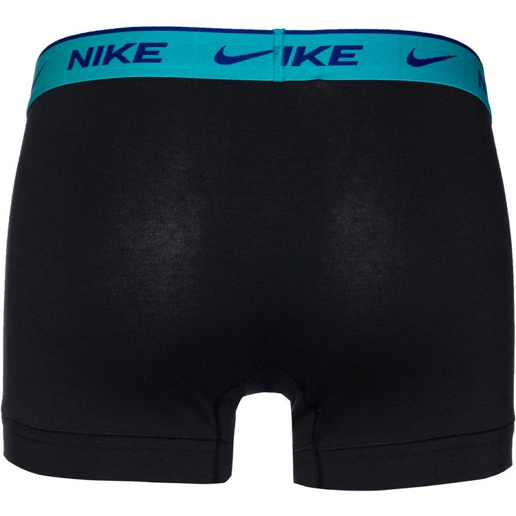 Nike Nike EVERYDAY COTTON STRETCH Unterhose Herren - black-glacier blue-denim turquoise-black - 0 | SportScheck