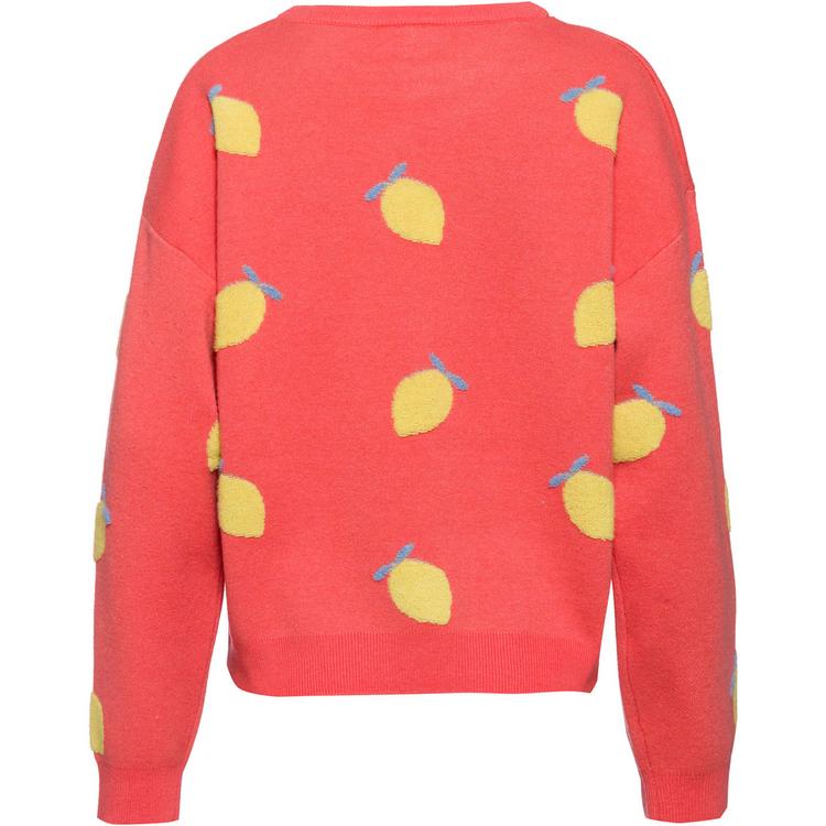 Kleinigkeit Kleinigkeit Fruity Wollma Rundhalspullover Damen - peach - 0 | SportScheck