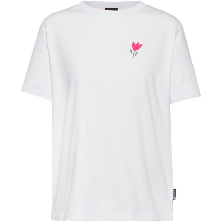 Kleinigkeit Kleinigkeit Big Tulpen T-Shirt Damen - white - 0 | SportScheck