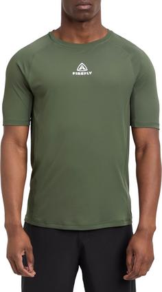 Rückansicht von FIREFLY Larry II Surf Shirt Herren green dark