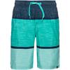 FIREFLY Lario Melange Stripe Badehose Jungen - mint dark