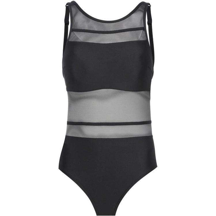 Lascana Lascana Badeanzug Damen - black - 0 | SportScheck