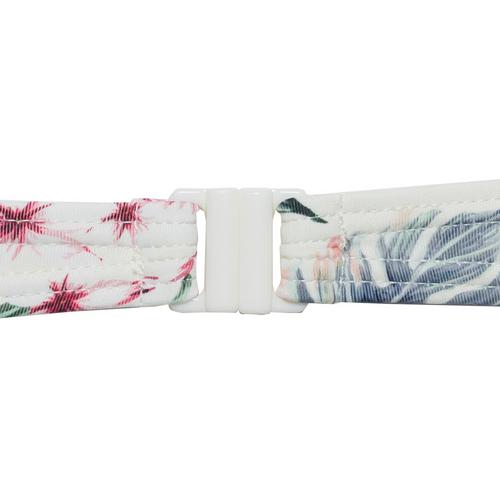 Rückansicht von Lascana Bikini Oberteil Damen creme print