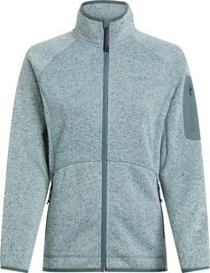 McKinley Skeena Strickfleece Damen melange-green da
