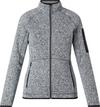McKinley Skeena Strickfleece Damen - m&eacute;lange-black