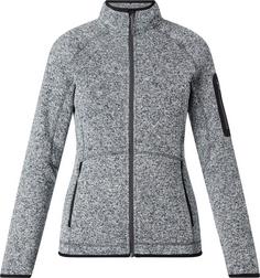 McKinley Skeena Strickfleece Damen mélange-black