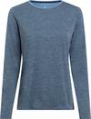 McKinley Hunu Funktionsshirt Damen - melange-blue dark
