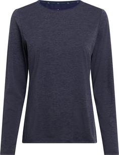 McKinley Hunu Funktionsshirt Damen melange-navy-navy