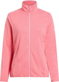 McKinley Roto II Fleecejacke Damen melange-red light-wh