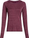ENERGETICS Evii Funktionsshirt Damen - melange-red ine-red