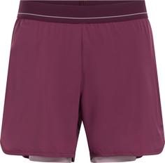 ENERGETICS Isolda Funktionsshorts Damen red wine-lilac dark