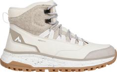 Rückansicht von McKinley Ranger MID AQX Stiefel Damen beige-brown smoke-bl