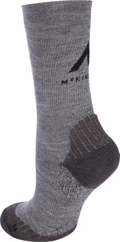 Rückansicht von McKinley Finn Wandersocken grey mel