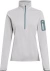 McKinley Tampo Fleeceshirt Damen - melange-white-green