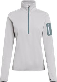 McKinley Tampo Fleeceshirt Damen melange-white-green