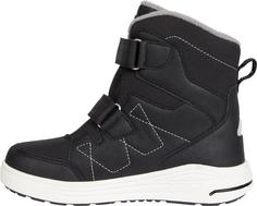 Rückansicht von McKinley Valley II MID AQX Stiefel Kinder black night-charcoal