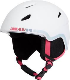 McKinley Pulse JR HS-016 Skihelm Kinder white-blue ice-rose