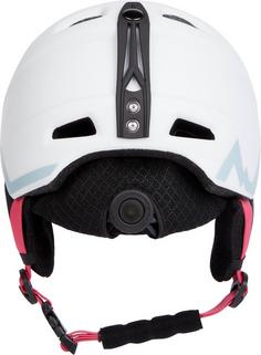 Rückansicht von McKinley Pulse JR HS-016 Skihelm Kinder white-blue ice-rose
