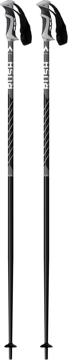 McKinley Rush Skistock schwarz-silber-weiss