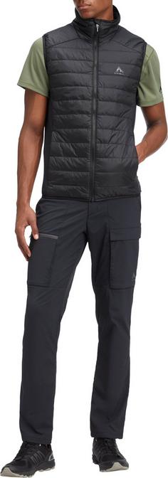 Rückansicht von McKinley Sierre Steppweste Herren black night