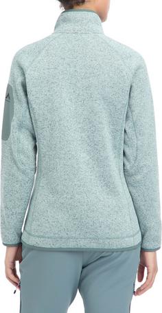 Rückansicht von McKinley Skeena Strickfleece Damen melange-green da