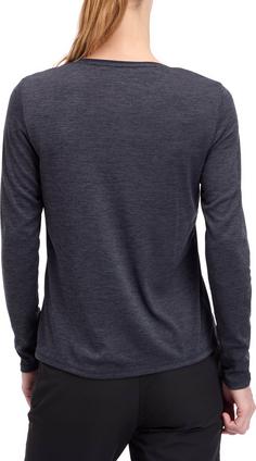 Rückansicht von McKinley Hunu Funktionsshirt Damen melange-navy-navy