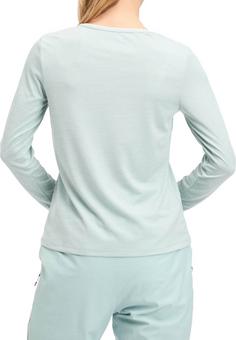 Rückansicht von McKinley Hunu Funktionsshirt Damen melange-green sm