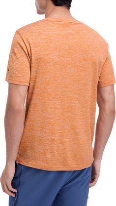 Rückansicht von McKinley Hunu Funktionsshirt Herren melange-brown
