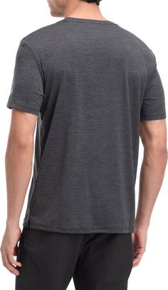 Rückansicht von McKinley Hunu Funktionsshirt Herren melange-black night