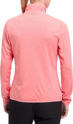 Rückansicht von McKinley Roto II Fleecejacke Damen melange-red light-wh