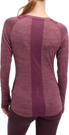 Rückansicht von ENERGETICS Evii Funktionsshirt Damen melange-red ine-red