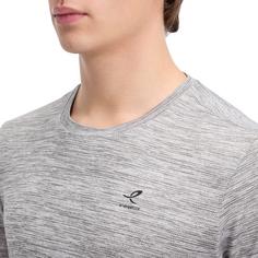 Rückansicht von ENERGETICS Telly II Funktionsshirt Herren melange-grey