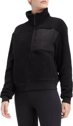 Rückansicht von ENERGETICS Alfresca Fleecejacke Damen black