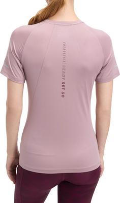 Rückansicht von ENERGETICS Giade Funktionsshirt Damen lilac dark-red wine
