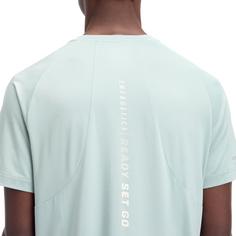 Rückansicht von ENERGETICS Ellazor Funktionsshirt Herren blue smoke-yellow li