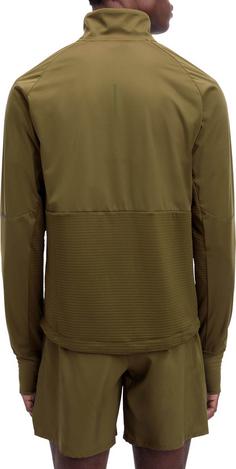 Rückansicht von ENERGETICS Semenyo Laufjacke Herren olive dark-blue smok