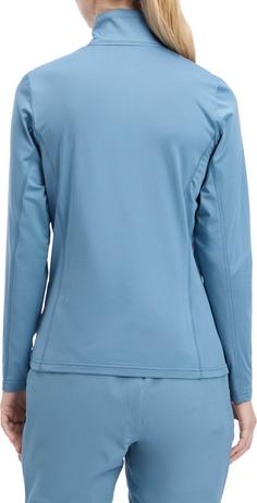 Rückansicht von McKinley Hero Langarmshirt Damen blue dark