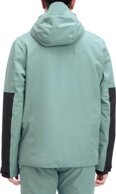 Rückansicht von McKinley Fabian Skijacke Herren blue smoke-black nig