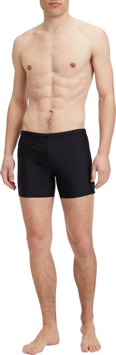 Rückansicht von ENERGETICS Hillsdale Kastenbadehose Herren black