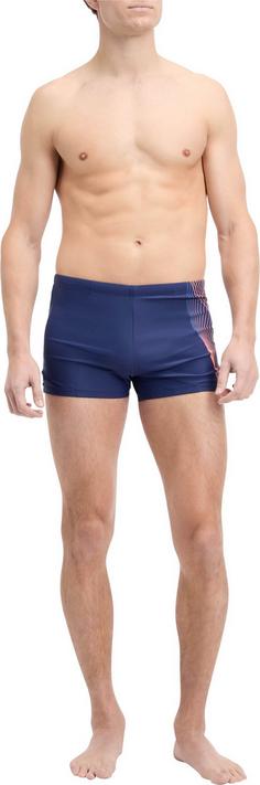 Rückansicht von ENERGETICS Norm Kastenbadehose Herren navy-navy