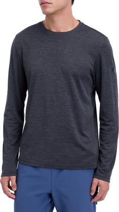 Rückansicht von McKinley Hunu Funktionsshirt Herren melange-black night